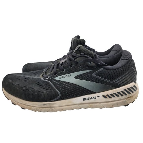 Brooks Mens Beast 20 1103271D051 Black Lace Up Running Shoes Size US 14 main image 11